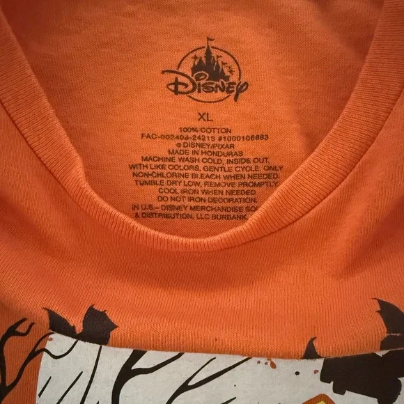 Disney Disneyland Resort 'Lightening McQueen' Cars Halloween T-shirt Size XL - Picture 3 of 3